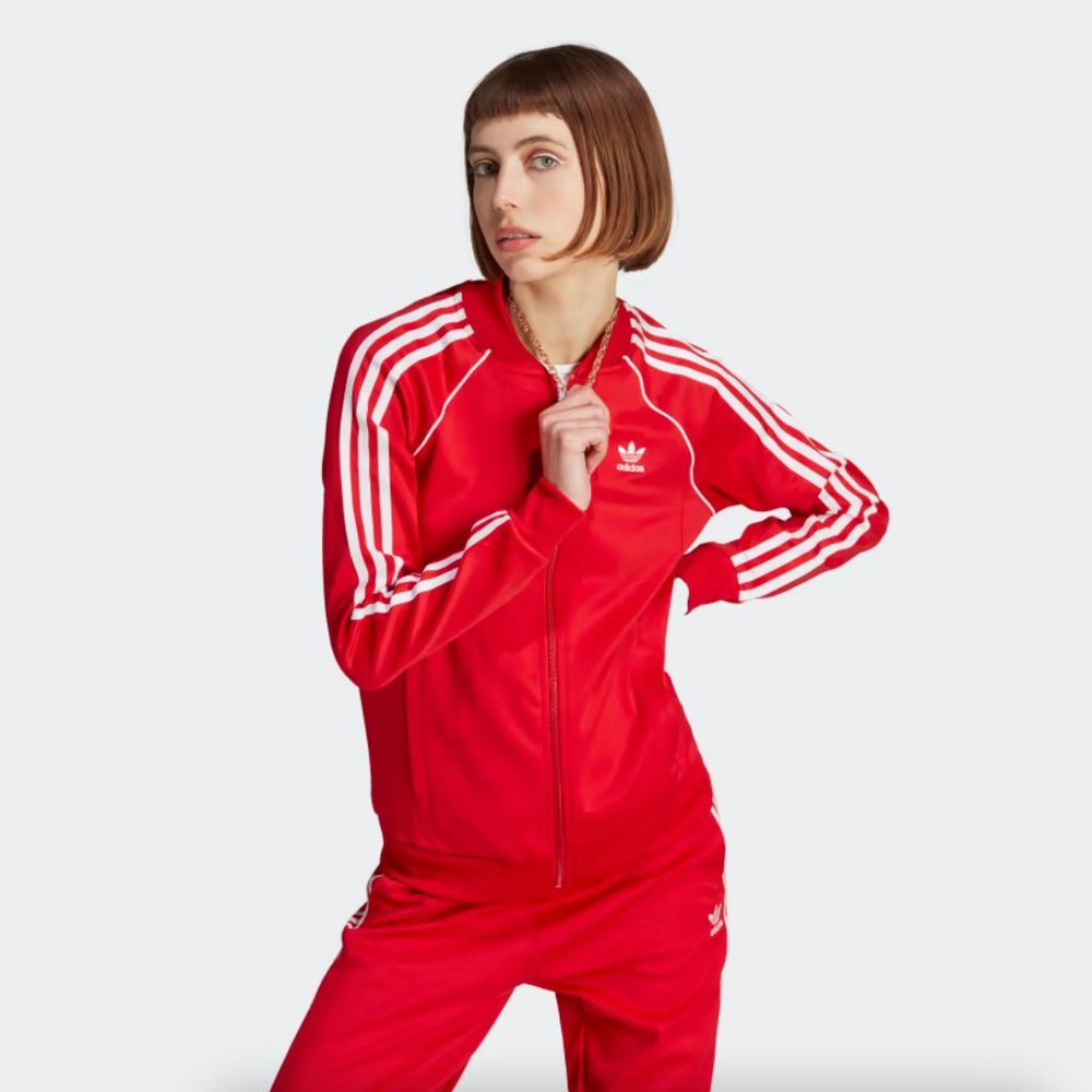 Adidas Classic Red Tracksuit Pants